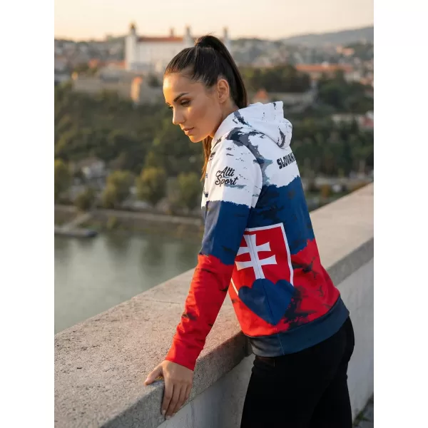  Дамски първокласен функционален суичър ALTISPORT VOJ/ALW036SL/MI01 ИВИЦИ 