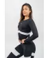 Черно горнище с дълги ръкави TRUE HERO 242 BLACK Nebbia