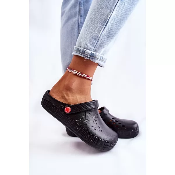  Дамски чехли BIG STAR II275001 BLACK Big Star Shoes 