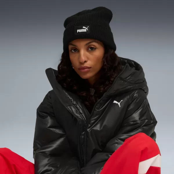  Капа PUMA ESS HIGH CROWN BEANIE 026410-01 ЧЕРНО 