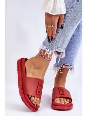 Дамски чехли BIG STAR LL274430 RED Big Star Shoes