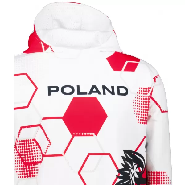  Мъжки първокласен функционален суичър ALTISPORT VOJ/ALM036PL/MI01 ХЕКСА-WHT 