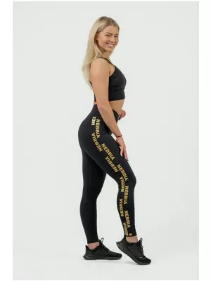 Дамски спортен сутиен с висока поддръжка INTENSE Asymmetric 841 BLACK Nebbia