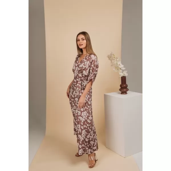  Рокля STYLOVE S405 КАФЯВО 
