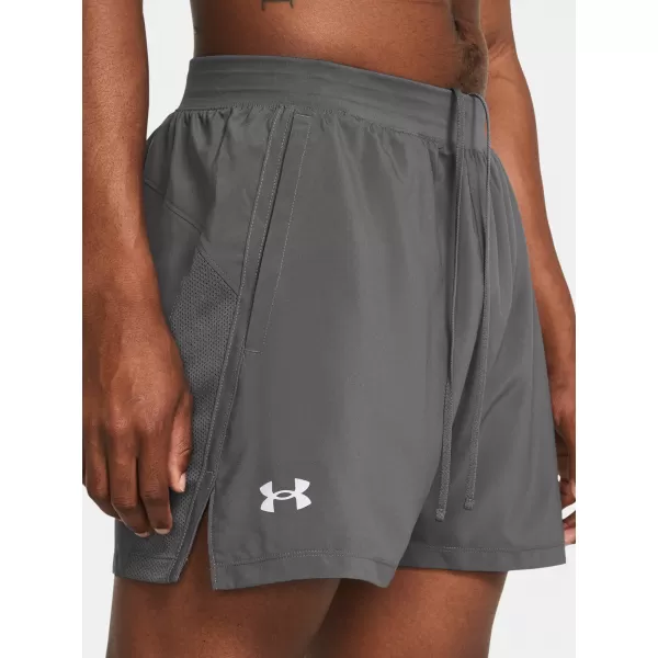  Мъжки шорти UNDER ARMOUR LAUNCH 5'' SHORTS 1382617-025 СИВО 
