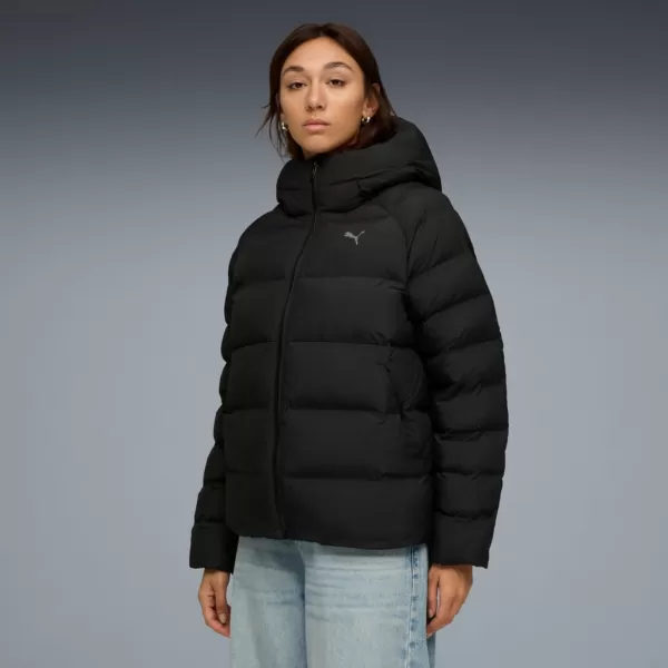  Дамско яке PUMA MONO HOODED JACKET 688385-01 ЧЕРЕН 