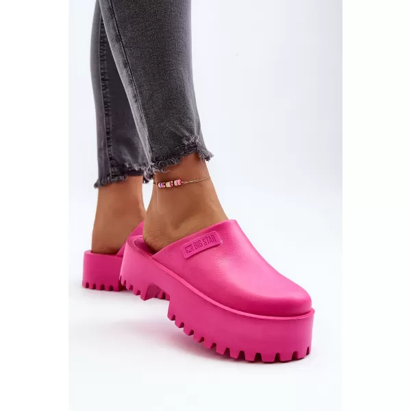  Дамски чехли BIG STAR NN274019 PINK Big Star Shoes 