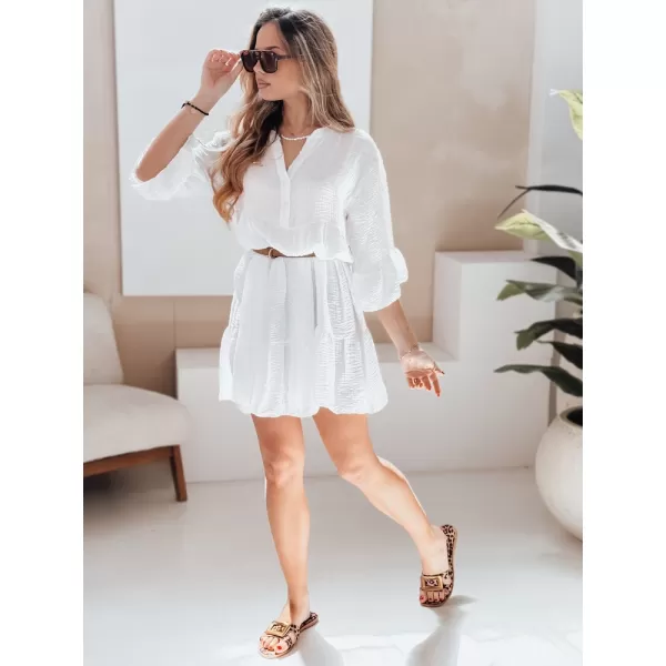  Рокля DSTREET LYVONNE EY2613 БЯЛ 