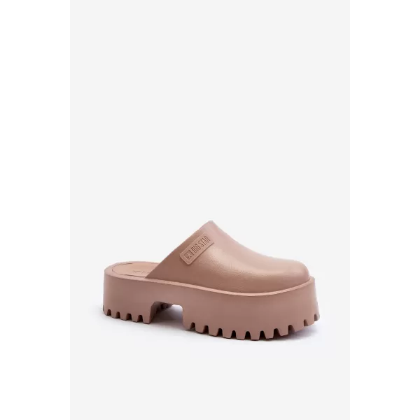  Дамски чехли BIG STAR NN274016 BEIGE Big Star Shoes 