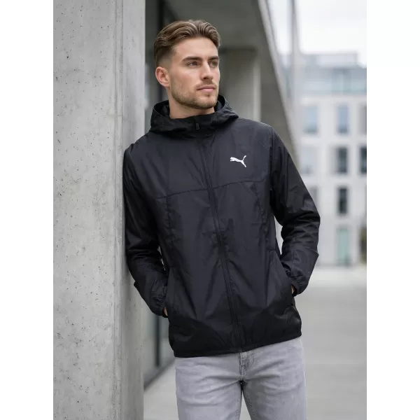  Мъжка ветровка PUMA ESS REGULAR WINDBREAKER 684625-01 ЧЕРЕН 