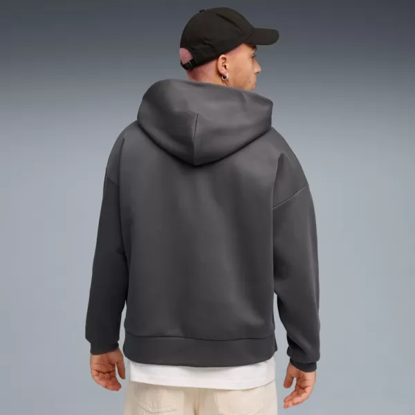  Мъжки суичър PUMA WARDROBE ESS BOXY FULL-ZIP HOODIE DK 632066-44 СИВО 