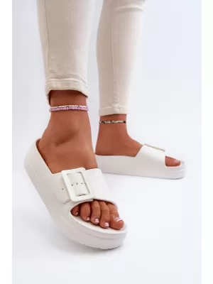 Дамски чехли BIG STAR NN274A661 WHITE Big Star Shoes