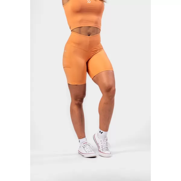  Велосипедки с висока талия ELITE 467 ORANGE Nebbia 