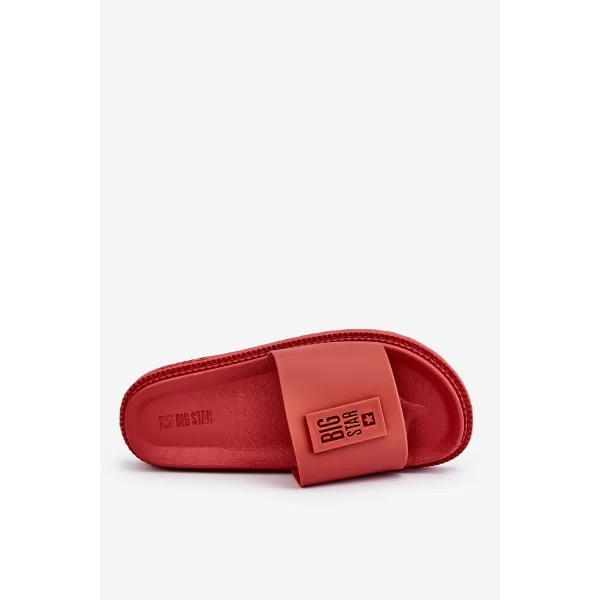  Дамски чехли BIG STAR LL274430 RED Big Star Shoes 