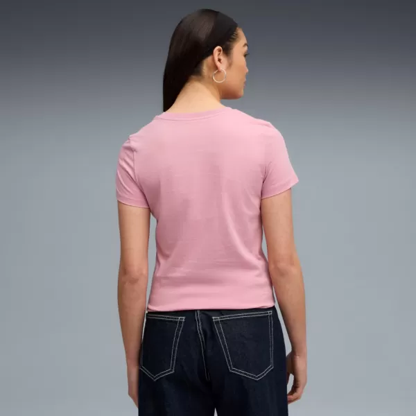  Риза PUMA ESS SMALL NO. 1 LOGO TEE (S) 682373-65 РОЗОВО 