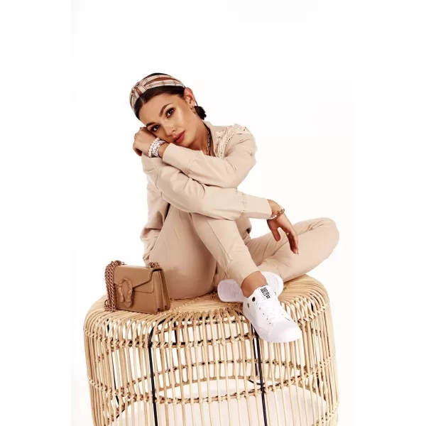  Дамски маратонки BIG STAR AA274010 WHITE Big Star Shoes 