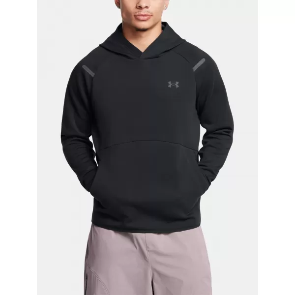  Мъжки суичър UNDER ARMOUR UNSTOPPABLE FLC HD EU 1389350-001 ЧЕРЕН 