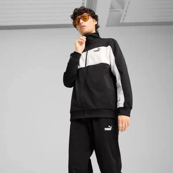  Мъжки комплект PUMA POLY COLORBLOCK SUIT 687304-01 ЧЕРЕН 