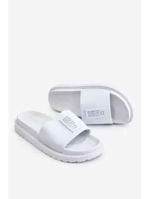 Дамски чехли BIG STAR LL274428 WHITE Big Star Shoes