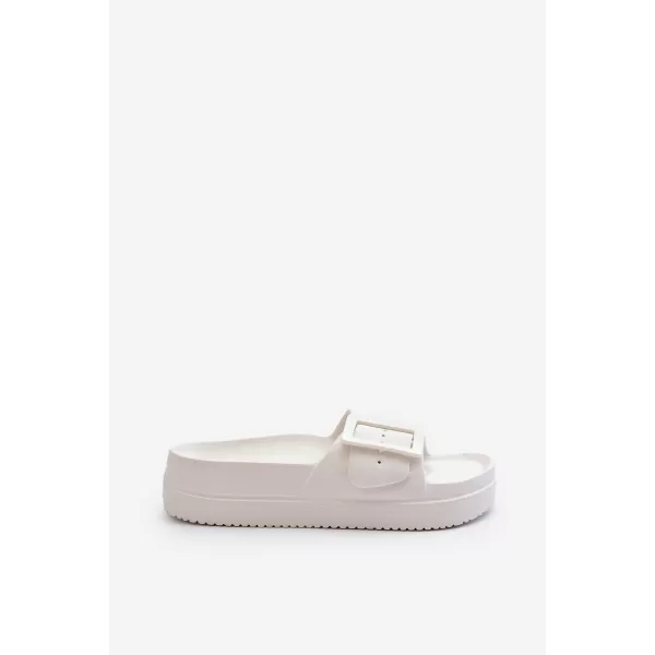  Дамски чехли BIG STAR NN274A661 WHITE Big Star Shoes 