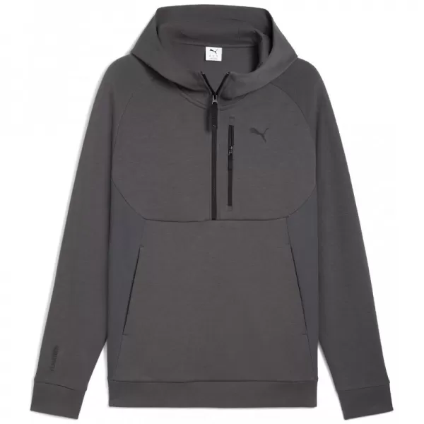  Мъжки суичър PUMA TECH HALF ZIP HOODIE 688044-44 СИВО 