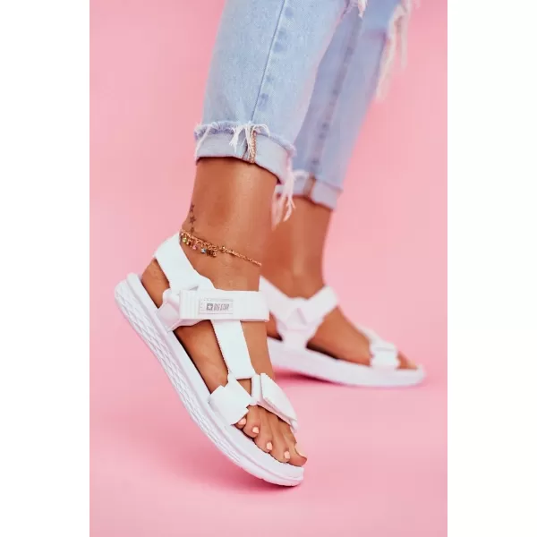  Дамски сандали BIG STAR FF274A603 WHITE Big Star Shoes 
