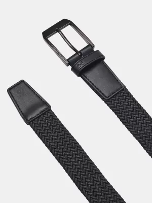 Мъжки колан UNDER ARMOUR M BRAIDED GOLF BELT 1387746-001 ЧЕРЕН