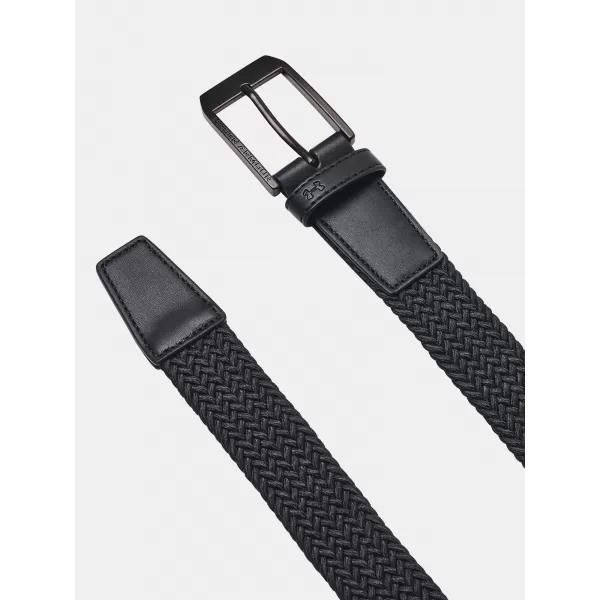  Мъжки колан UNDER ARMOUR M BRAIDED GOLF BELT 1387746-001 ЧЕРЕН 