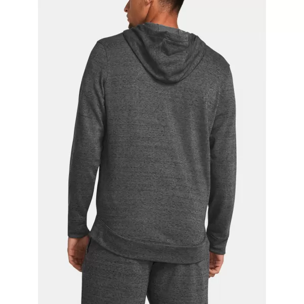  Мъжки суичър UNDER ARMOUR RIVAL TERRY LC FZ 1370409-025 СИВО 