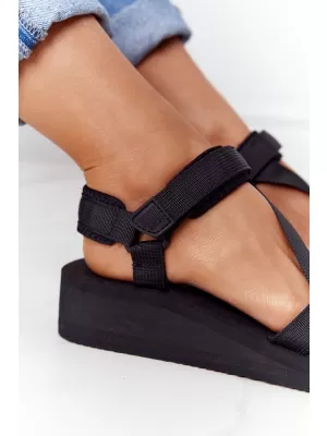 Дамски сандали BIG STAR FF274A349 BLACK Big Star Shoes
