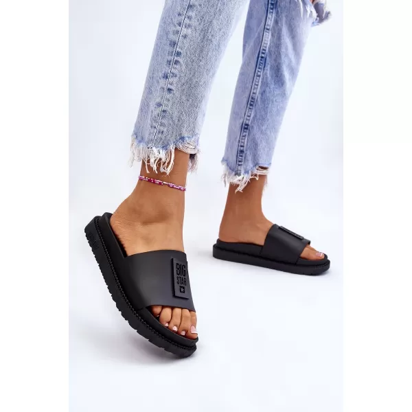  Дамски чехли BIG STAR LL274429 BLACK Big Star Shoes 