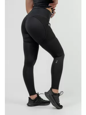 Дамски спортен клин с мрежа INTENSE Mesh 838 BLACK Nebbia