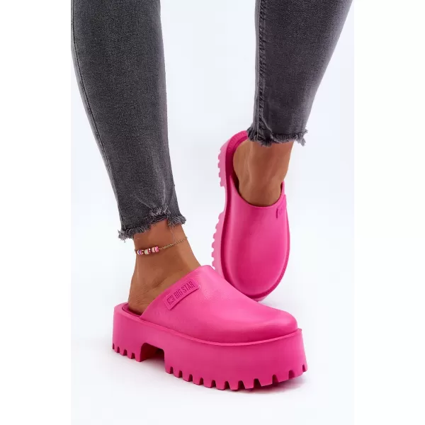  Дамски чехли BIG STAR NN274019 PINK Big Star Shoes 
