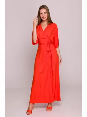 Рокля STYLOVE S406 КОРАЛ