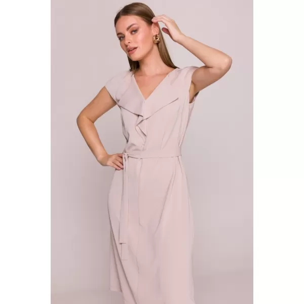  Рокля STYLOVE S411 БЕЖОВО 