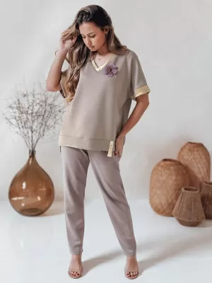 Риза DSTREET SHINE LOVE RY2911 БЕЖОВО