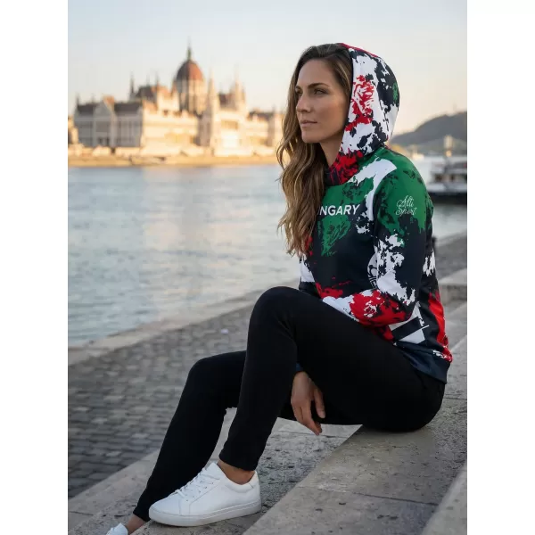  Дамски първокласен функционален суичър ALTISPORT VOJ/ALW036HU/MI01 ПЕТНА 