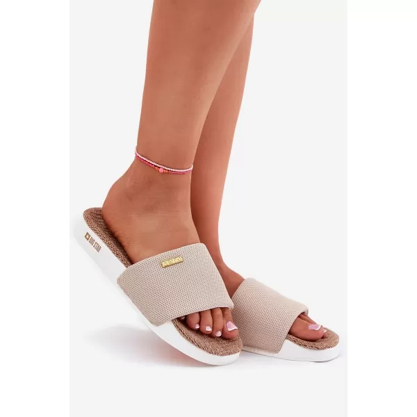  Дамски чехли BIG STAR RR274A102 BEIGE Big Star Shoes 
