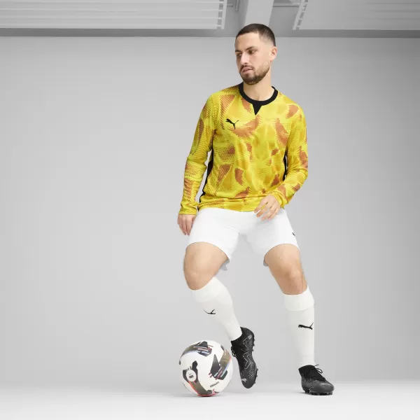  Риза PUMA TEAMTARGET GK LS JERSEY 706519_02 BRIGHT AQUA / ЯРКА АКВА / ПУМА БЯЛА 