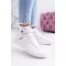 Дамски кожени боти BIG STAR V274541FW WHITE Big Star Shoes