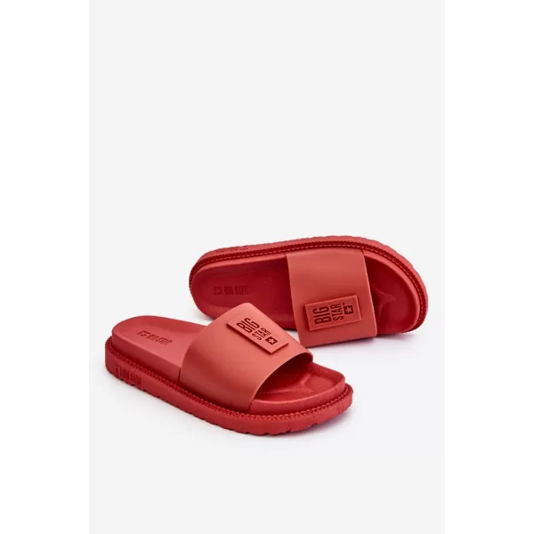  Дамски чехли BIG STAR LL274430 RED Big Star Shoes 
