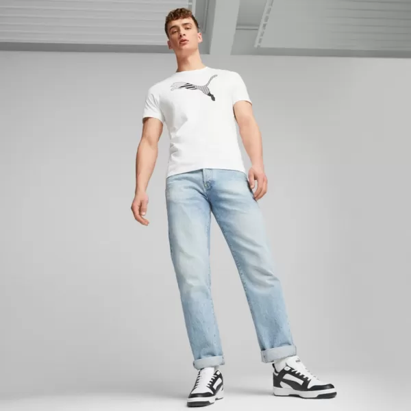  Ботуши PUMA REBOUND V6 LOW 392328-01 БЯЛ 
