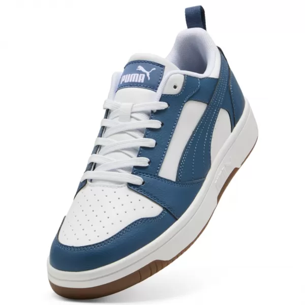  Ботуши PUMA REBOUND V6 LOW 392328-58 БЯЛ 