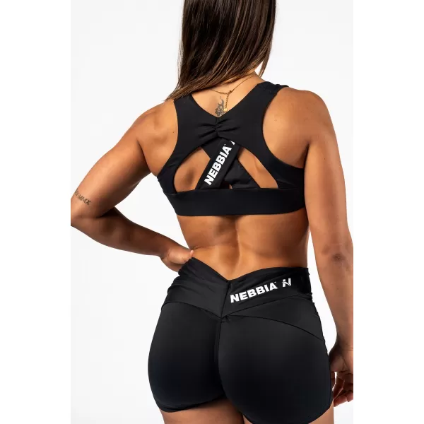  Спортен сутиен STRONG BEAUTY 424 ЧЕРЕН Nebbia 