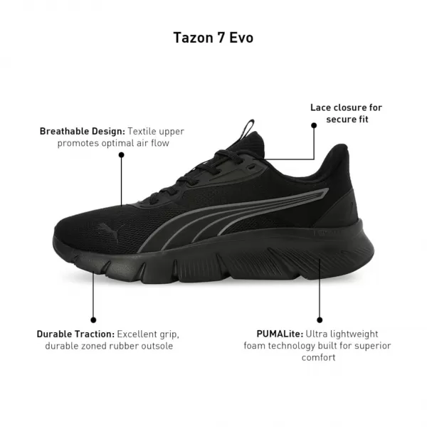  Ботуши PUMA FLEXFOCUS LITE MODERN 310093-02 ПУМА ЧЕРНО/СТУДЕНО ТЪМНО СИВО 