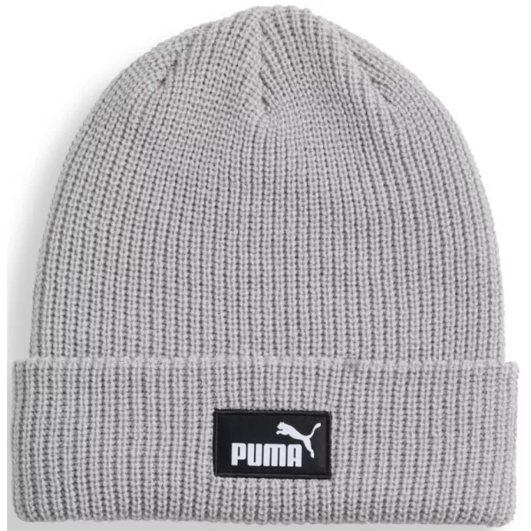  Капа PUMA ESS HIGH CROWN BEANIE 026410-02 СИВО 