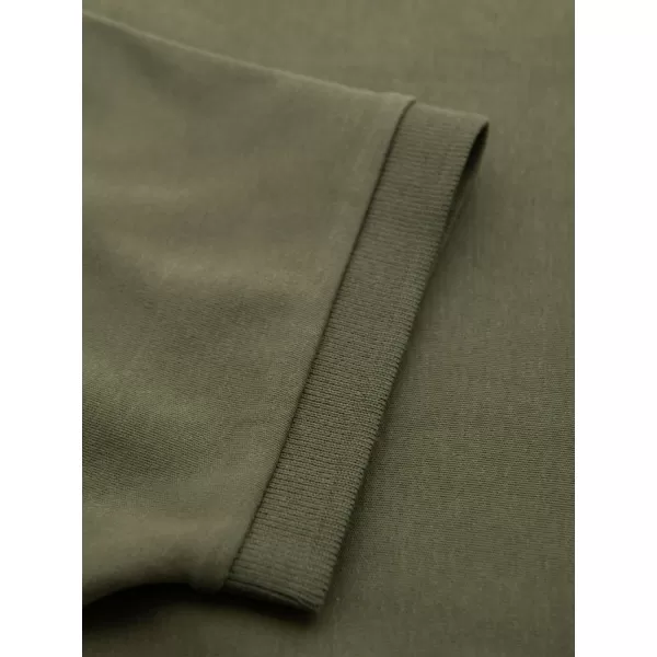  Мъжки t -риза OMBRE OM-POSS-0148 МАСЛИНА 