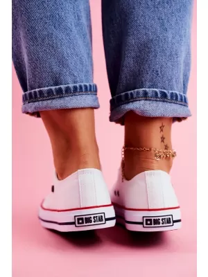 Дамски маратонки BIG STAR T274022 WHITE Big Star Shoes