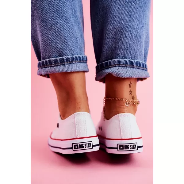 Дамски маратонки BIG STAR T274022 WHITE Big Star Shoes 