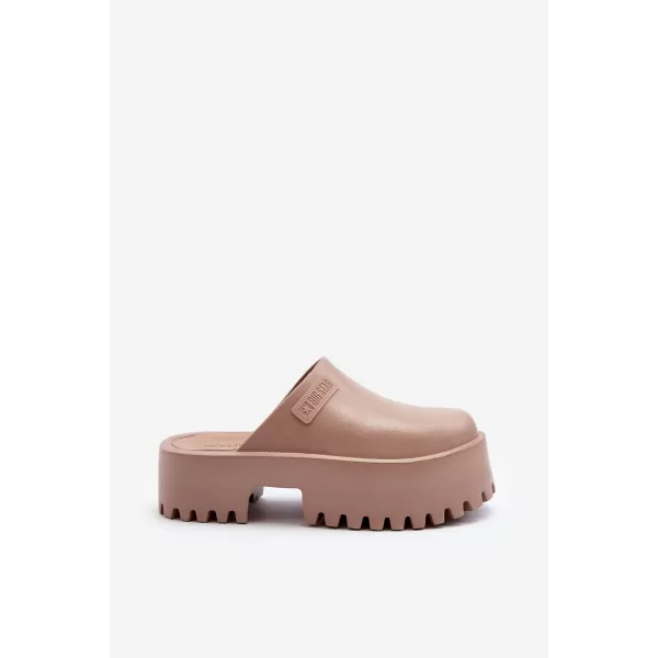  Дамски чехли BIG STAR NN274016 BEIGE Big Star Shoes 